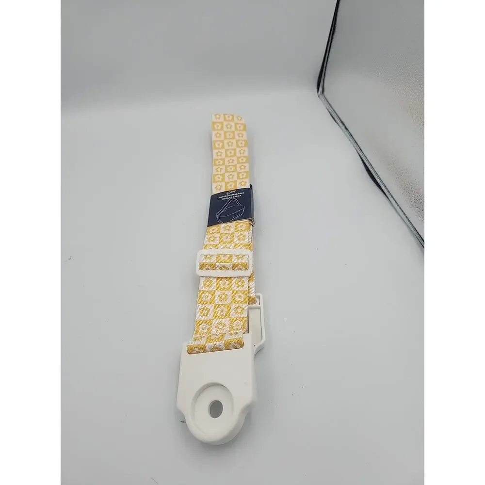 New Simply Southern Interchangeable Cooler Strap‎ Yellow Flower For Vtg Cooler